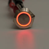 5 Pin 19mm 12V LED Light SPDT Latching ON OFF Push Button Switch Waterproof