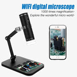 50-1000x Wireless Digital Microscope Handheld USB HD WiFi Camera Phone Magnifier