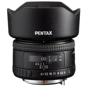 Pentax HD FA 35mm f/2.0 Camera Lens 22860 with PH-RBG49 Lens Hood