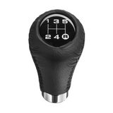 Universal 5 Speed Auto Car Leather Manual Gear Stick Shift Knob Shifter Lever