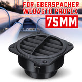 75mm Car Diesel Heater Air Vent Hose Pipe Outlet For Eberspacher Webasto Propex