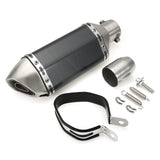 38mm-51mm Universal Motorcycle Muffler Exhaust Pipe Silencer Stainless Steel