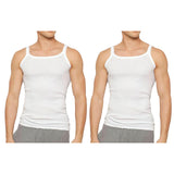 Bonds 2 Pack All Seasons Waffle Knit Mens Singlet Tank Top Undergarment MVMV2A