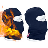2 Pack Portwest Modaflame Knit Anti-Static FR Fire Flame Resistant Balaclava Full Face Mask Head Protection FR18 Beanie Warm Hood Navy Bulk PPE
