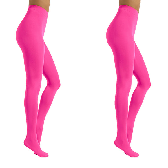 2 Pair Voodoo Totally Matte Tights 70 Denier Slimming Pantyhose Pink Women Stockings Fergalicious H31318 Leggings