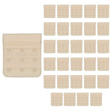 30 Pack Triumph 3 Hook Bra Band Extender Extension Clip On Band Strap Beige Bulk