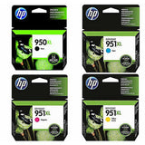 HP 950XL 951XL 4 Colours Value Pack Ink Cartridge OFFICEJET Genuine Original