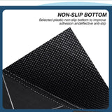 2pcs Set Non Slip Floor Absorbent Carpet Kitchen Bathroom Door Mat Rubber Backed