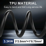 Isigma 10m 3.5KW 1P Type 2 Portable Electric Car EV Charger WIFI Bluetooth APP Control 6A-16A Adjustable