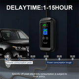 Isigma 10m 7.2KW 1P Type 2 Portable Electric Car EV Charger WIFI Bluetooth App Control 8A-32A Adjustable