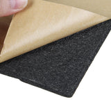 9pcs 10mm Car Sound Deadener Deadening Heat Insulation Proofing Foam 30x50cm Thick Soundproof Mat