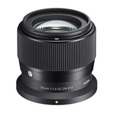 Sigma 56mm F1.4 DC DN Contemporary Lens for Nikon Z Mount Camera with Hood