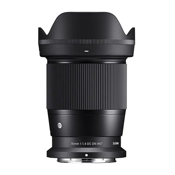 Sigma 16mm F1.4 DC DN Contemporary Lens for Nikon Z Mount Camera with Hood