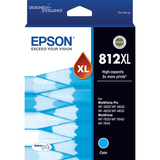 Epson 812XXL 812XL High Capacity 4 Ink Cartridge Toner Value Pack Genuine Original Black Cyan Magenta Yellow