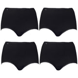 4x Sloggi Originals Maxi Briefs Womens Ladies Underwear Undies Panties Black Bulk 10054778