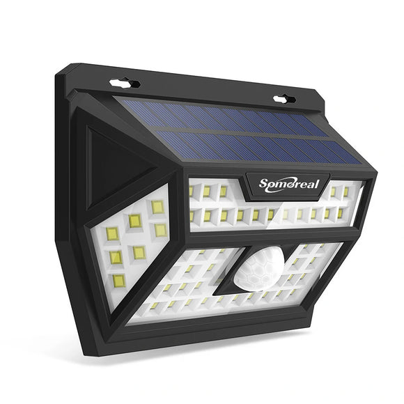 Somoreal Solar PIR Motion Sensor Waterproof 62 LED Garden Wall Lamp Light SM-OLT10