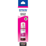 Epson T552 EcoTank 552 Ink Toner Bottle Value Pack Black Photo Grey Cyan Magenta Yellow Genuine Original