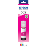 Epson T502 EcoTank 502 4 Ink Toner Bottle Value Pack Bulk Genuine Original