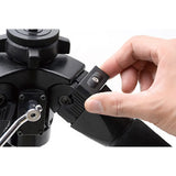 Slik Pro CF-734 Carbon Fibre Lightweight Camera Tripod 1.6m Without Head Black