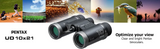Pentax UD 10x21 Roof Prism Multi Coated Lightweight Compact Binoculars