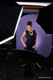 Savage Folding Light Purple/White Collapsible Backdrop Background 1.5x1.8M Studio Photography