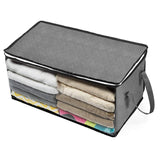 Portable Clothes Blanket Quilt Storage Bag Box Large Foldable Home Organisation
