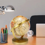 20cm World Earth Globe Map 360 Rotating Educational Toy Home Decor Ornament