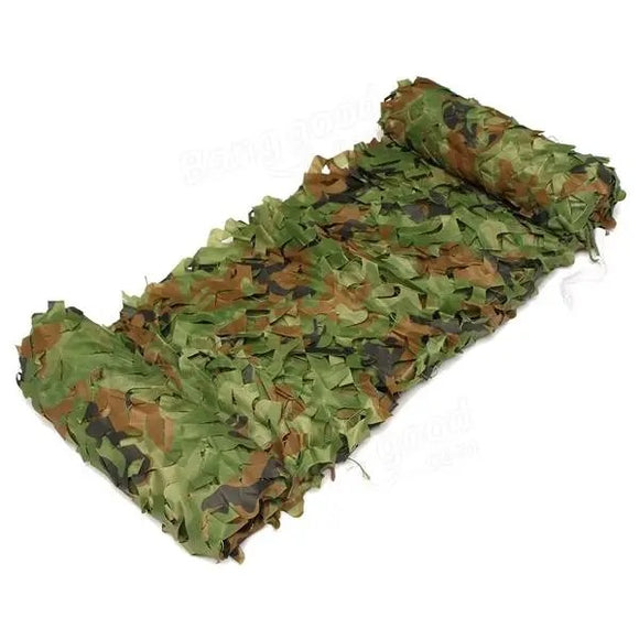 3MX5M Large Hunting Camping Army Camouflage Net Mesh Netting Camo Woodland Cover