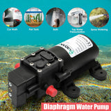 130PSI 6L/Min 12V Water High Pressure Diaphragm Pump for Caravan Camping Boat RV