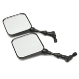 10mm Motorcycle Rear View Mirrors for Suzuki DR200 DR250 DR350 DRZ400 DR650 RV125 Pair