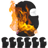 7x Portwest Modaflame Knit Anti-Static FR Fire Flame Resistant Balaclava Full Face Mask Head Protection FR18 Beanie Warm Hood Black Bulk PPE