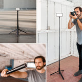 Lume Cube 5ft Adjustable Light Stand Tripod Support for Studio Photo Video