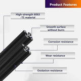2020 T-Slot Aluminium Extrusion Profile Frame Linear Rail For CNC 3D Printer DIY