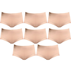 8x Bonds Invisitails Full Briefs Womens Panties Underwear Base Blush Beige WZGGY Bulk