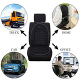 Car Van Truck Breathable Fabric Seat Cover Protector Comfortable Padded Cushion