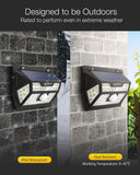 Somoreal Solar PIR Motion Sensor Waterproof 62 LED Garden Wall Lamp Light SM-OLT10