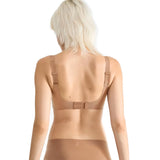 Sloggi Zero Feel 2.0 Soft Bra Crop Tops Womens Wire Free Wireless Padded Invisible Comfort