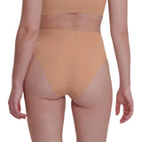 2 Pack Sloggi Zero Feel 2.0 High Waist Briefs Womens Underwear Panties Nostalgic Brown Bulk Invisible Comfort