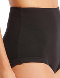 2x Bonds Cottontails Full Brief Extra Lycra Womens Underwear Panties Black White WUFQA