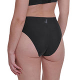 2 Pack Sloggi Zero Feel 2.0 High Waist Briefs Womens Underwear Panties Black Bulk Invisible Comfort