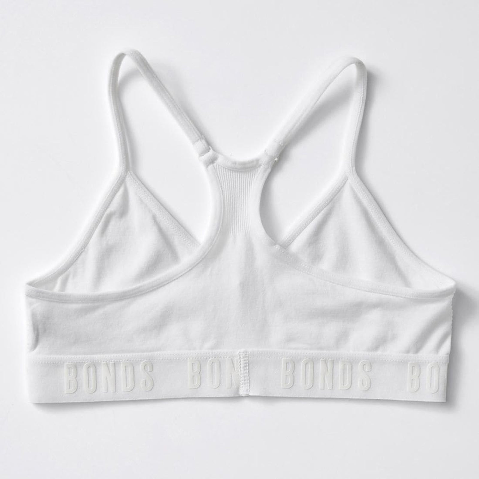 Bonds Women's Comfy Seamless Crop - White