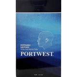 10 Pair Portwest Detectable Disposable Corded PU Soft Foam Ear Plugs Bulk Anti Noise Reduction Cancelling for Work Sleeping Blue with String EP30