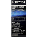 20 Pair Portwest Detectable Disposable Corded PU Soft Foam Ear Plugs Bulk Anti Noise Reduction Cancelling for Work Sleeping Blue with String EP30