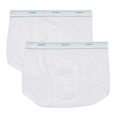 Bonds 2 Pack Extra Support Briefs Mens Boxer White Comfy Undies Underwear M81L