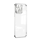 For Apple iPhone 15 PRO Clear Phone Case Cover and Soft Screen Protector Film