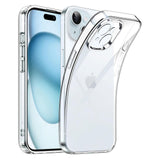 For Apple iPhone 15 PLUS Phone Case Cover and Tempered Glass Screen Protector