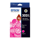 Epson 202XL Ink Cartridge Toner 4 Colours Value Pack Black Cyan Magenta Yellow Genuine Original