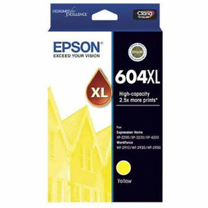Epson 604XL Yellow High Yield Ink Cartridge Toner C13T10H492