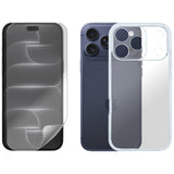 For Apple iPhone 18 PRO MAX Phone Case Cover and Soft Screen Protector Clear