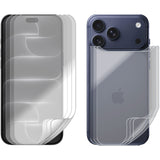 3 Set Soft Screen Protector for Apple iPhone 18 PRO MAX Front and Back PET Film